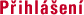 přihlášení